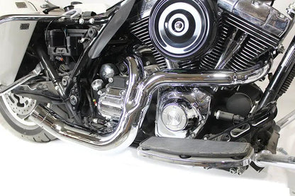 V-Twin FLT 2:1 Lake Style Exhaust System Chrome | Part No. 4529 by V-Twin