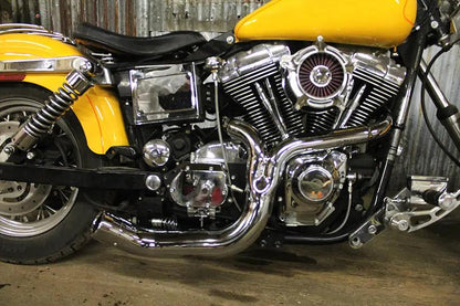 V-Twin TC-88 Lake Exhaust System Chrome for Harley Davidson FLT (2007-2016) by V-Twin