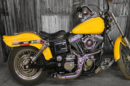 V-Twin TC-88 Lake Exhaust System Chrome for Harley Davidson FLT (2007-2016) by V-Twin