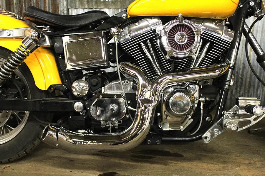V-Twin TC-88 Lake Exhaust System Chrome for Harley Davidson FLT (2007-2016) by V-Twin