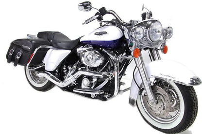 V-Twin Chrome 2:1 Exhaust Header Set for Harley Davidson FLT (2007-2016) by V-Twin