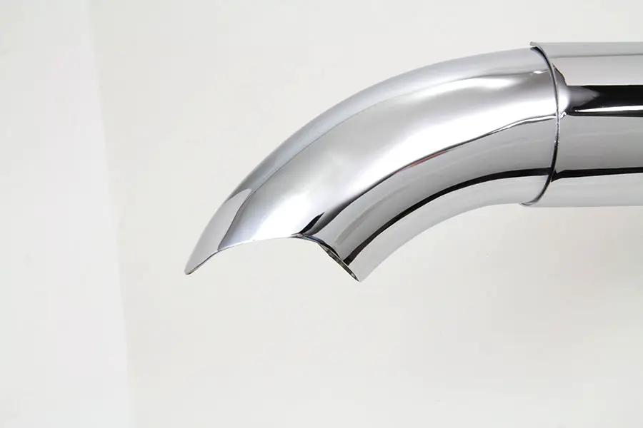 V-Twin Chrome 2:1 Exhaust Header Set for Harley Davidson FLT (2007-2016) by V-Twin