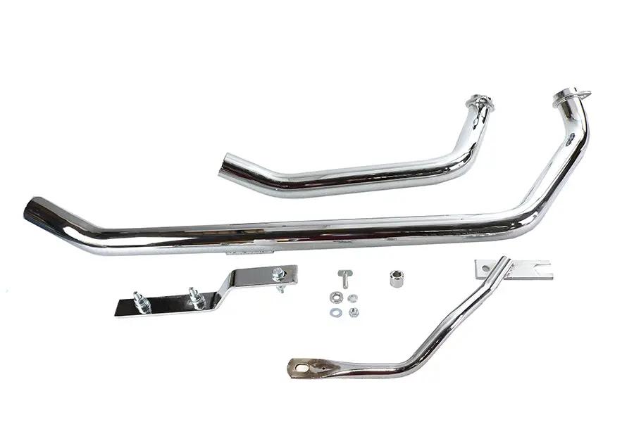 Paughco Stacked Upsweep Header Set for Harley Davidson FL 1971-1980 by Paughco
