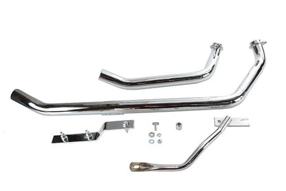 Paughco Stacked Upsweep Header Set for Harley Davidson FL 1971-1980 by Paughco