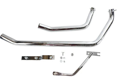 Paughco Stacked Upsweep Header Set for Harley Davidson FL 1971-1980 by Paughco