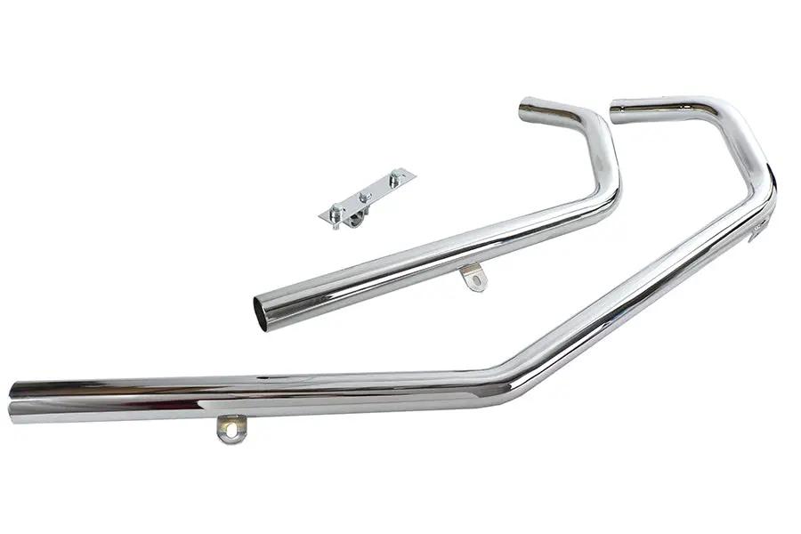 Paughco Upsweep XL Rigid Header Set for Harley Davidson XL (1957-1984) by Paughco
