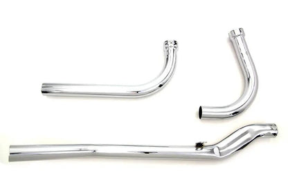 Paughco Panhead Upsweep Exhaust Header Set for Harley Davidson FL (1948-1957) by Paughco
