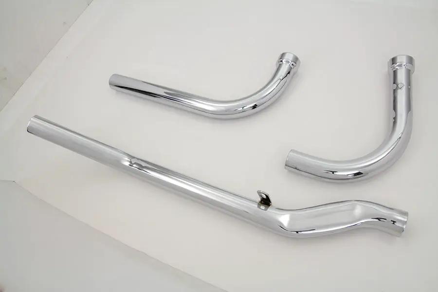 Paughco Panhead Upsweep Exhaust Header Set for Harley Davidson FL (1948-1957) by Paughco