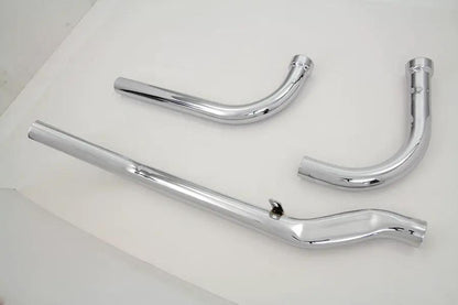 Paughco Panhead Upsweep Exhaust Header Set for Harley Davidson FL (1948-1957) by Paughco