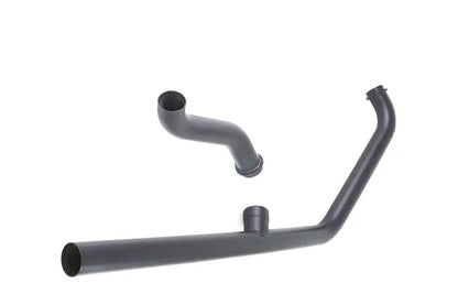 V-Twin Kick or Electric Exhaust Header Kit Black for Harley Davidson FL (1970-1979) by V-Twin