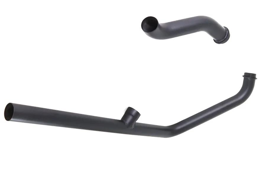 V-Twin Kick or Electric Exhaust Header Kit Black for Harley Davidson FL (1970-1979) by V-Twin