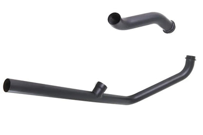 V-Twin Kick or Electric Exhaust Header Kit Black for Harley Davidson FL (1970-1979) by V-Twin