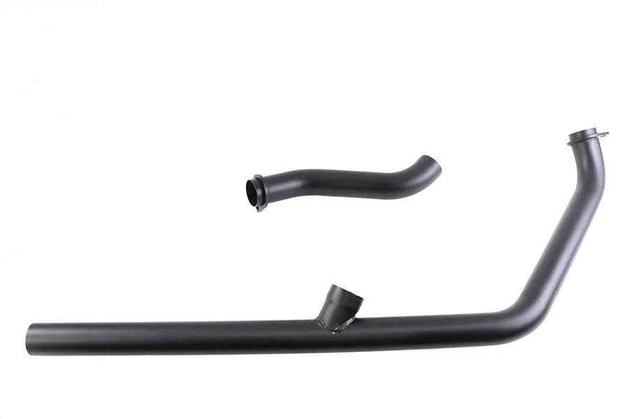 V-Twin Kick or Electric Exhaust Header Kit Black for Harley Davidson FL (1970-1979) by V-Twin