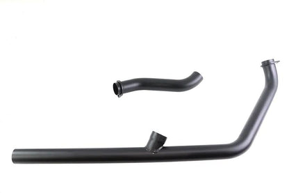 V-Twin Kick or Electric Exhaust Header Kit Black for Harley Davidson FL (1970-1979) by V-Twin