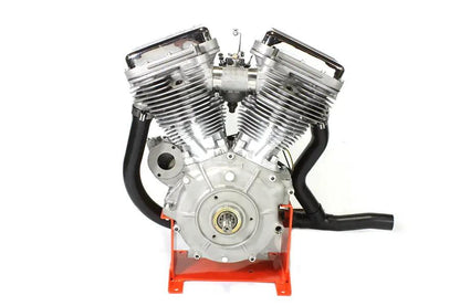 V-Twin 29-0178 2 into 1 Black Exhaust Pipe Header Set for Harley Davidson FL 1948-1957 by V-Twin