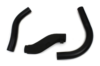 V-Twin Knucklehead Exhaust Header Set Black for Harley Davidson EL & FL Models by V-Twin