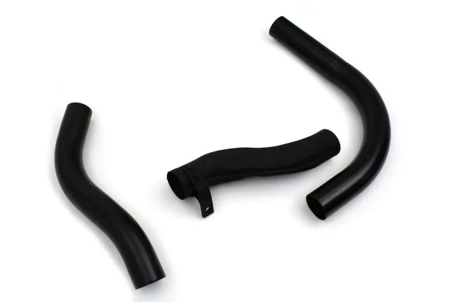 V-Twin Knucklehead Exhaust Header Set Black for Harley Davidson EL & FL Models by V-Twin