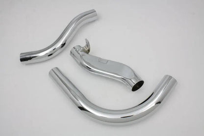 V-Twin Knucklehead Exhaust Header Chrome Set for Harley Davidson EL and FL (1936-1945) by V-Twin