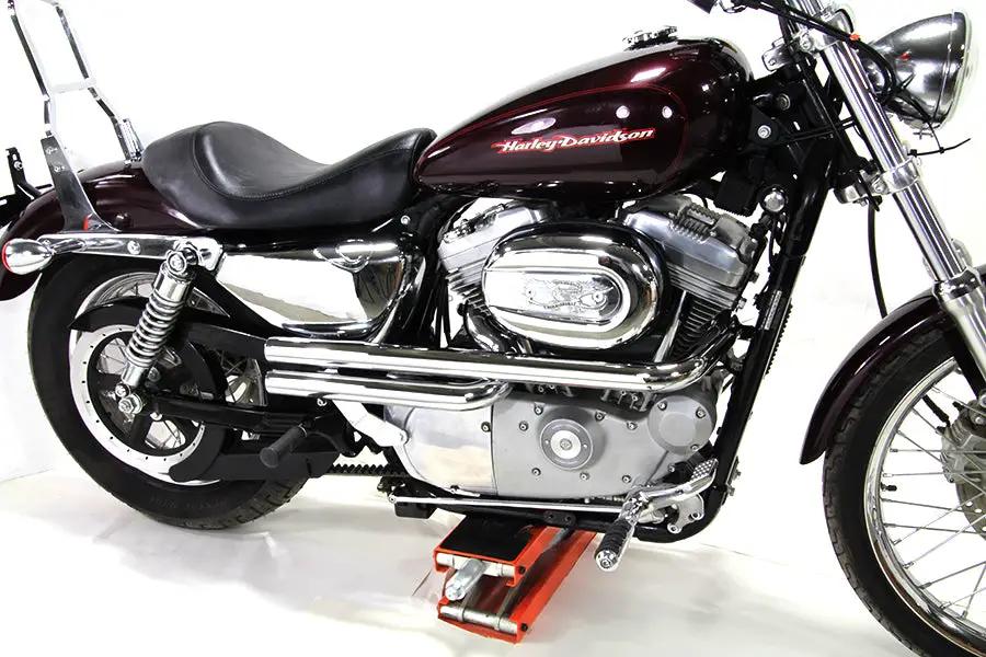 V-Twin XL Shotgun Exhaust Drag Pipe Set Chrome for Harley Davidson XL (2006-2023) by V-Twin