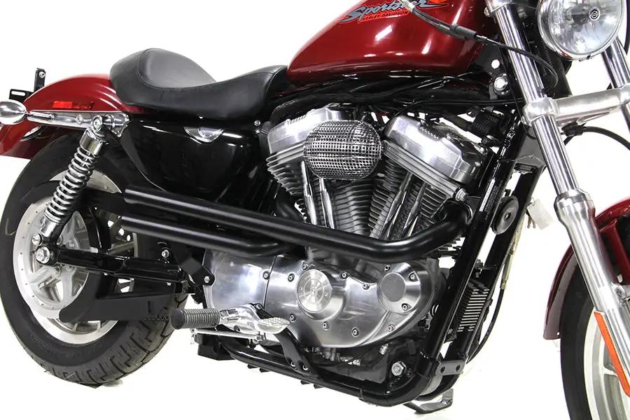 V-Twin XL Shotgun Exhaust Drag Pipe Set Black - Part Number 78186B by V-Twin