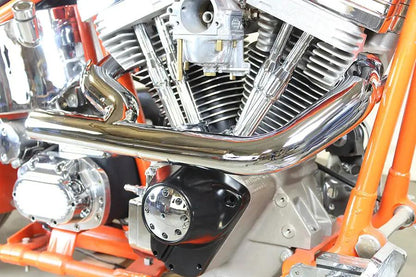 V-Twin 78113 2:1 Siamese Exhaust Header Set Chrome for Harley Davidson XL (2004-2013) by V-Twin