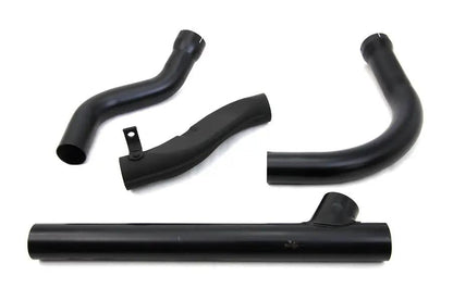 V-Twin Panhead Exhaust Header Set Black for Harley Davidson FL (1958-1964) by V-Twin