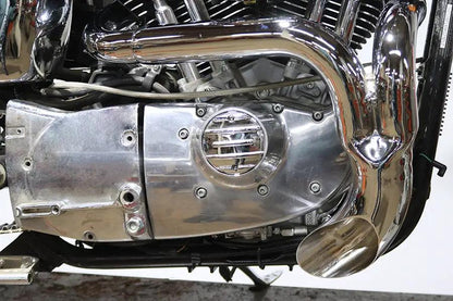 V-Twin XL Flame Thrower Header Set Chrome for Harley Davidson XL Models by V-Twin