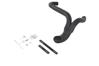 V-Twin XL Flame Thrower Header Set Black for Harley Davidson XL (1986-1995) by V-Twin
