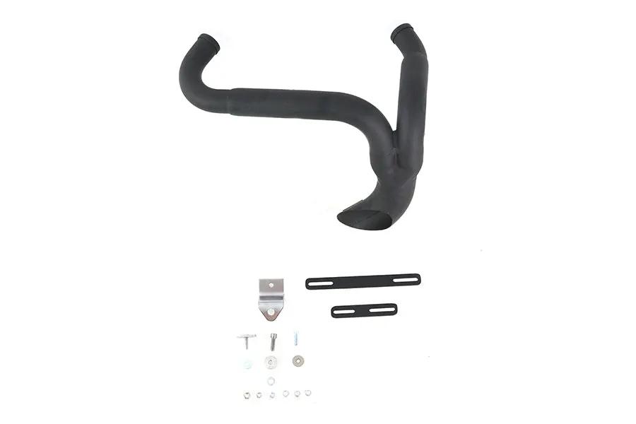 V-Twin XL Flame Thrower Header Set Black for Harley Davidson XL (1986-1995) by V-Twin