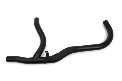 V-Twin Replica 2-into-1 Exhaust Pipe Header Set, Black