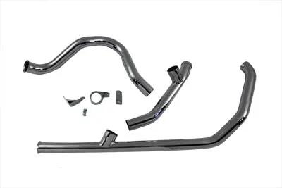 Paughco Dual Crossover Exhaust System Chrome for Harley Davidson FLT 1985-1994 by Paughco