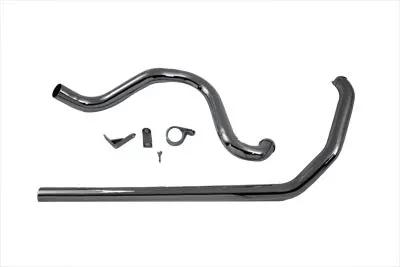 Paughco True Dual Exhaust Pipe System Chrome for Harley Davidson FLT (1995-2004) by Paughco