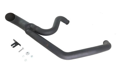 Wyatt Gatling Butte Exhaust System for Harley Davidson FLT models - Black Finish with 3-inch Turn Out End by Wyatt Gatling