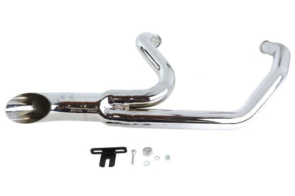 Wyatt Gatling Butte Chrome Exhaust System for Harley Davidson FLT Models - Part 2007 by Wyatt Gatling