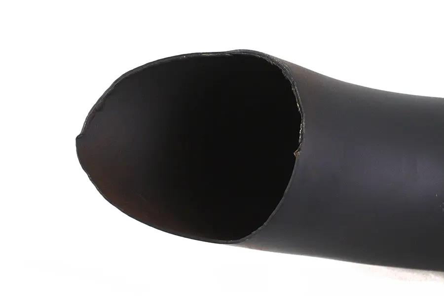 V-Twin Speedster 1-3/4 inch 2 into 1 Exhaust Header Set in Black for Harley Davidson FLT by V-Twin