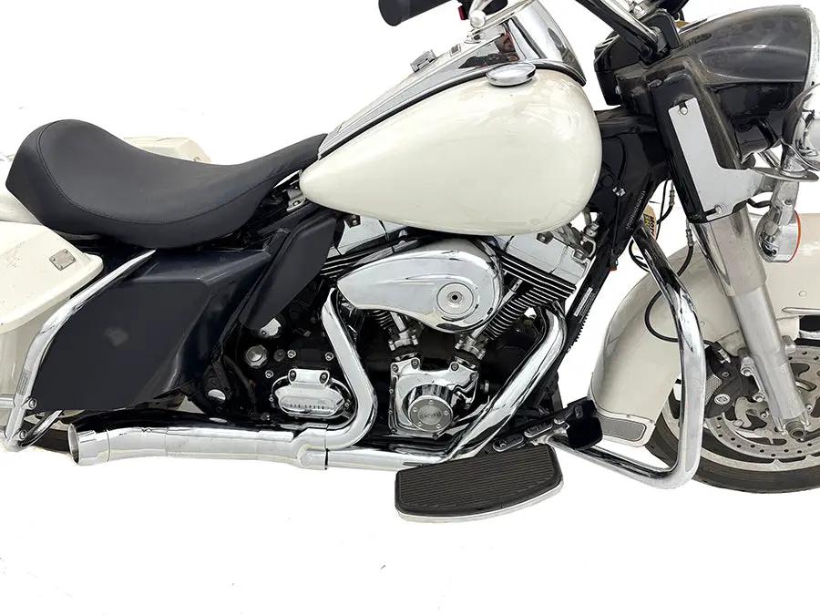 V-Twin Cyclone 1-3/4 inch 2 into 1 Chrome Exhaust Header Set for Harley Davidson FXST by V-Twin