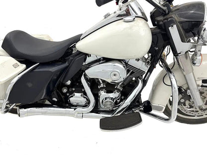 V-Twin Cyclone 1-3/4 inch 2 into 1 Chrome Exhaust Header Set for Harley Davidson FXST by V-Twin