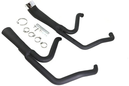 V-Twin Cyclone 1-3/4 Inch 2 into 1 Exhaust Header Set for Harley Davidson FXST by V-Twin