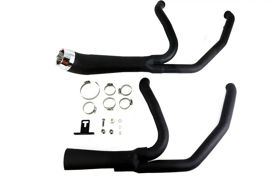 V-Twin Factory Sample Cyclone 1-3/4 inch 2 into 1 Exhaust Header Set for Harley Davidson FLT by V-Twin