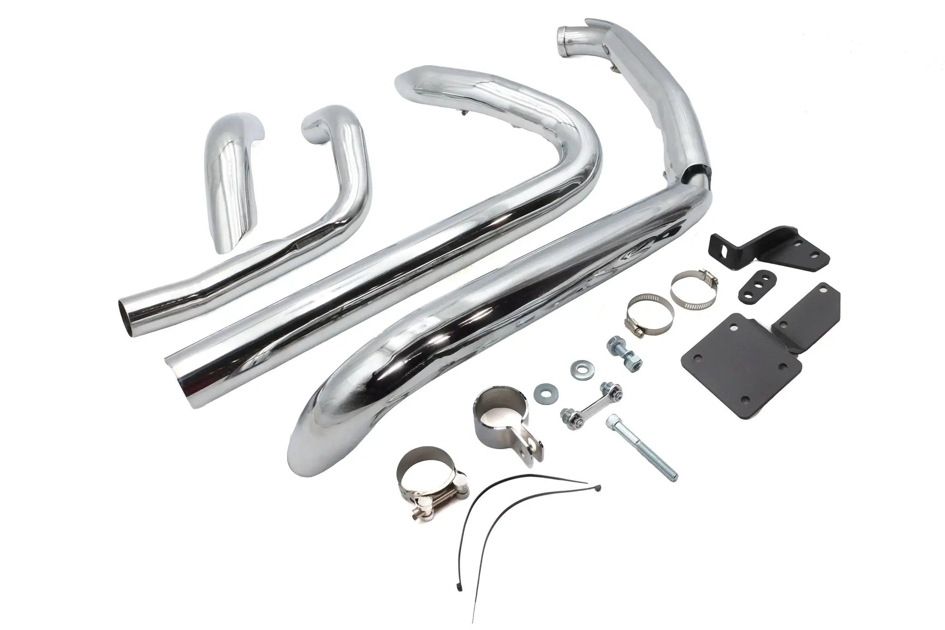 V-Twin Factory Sample Wyatt Gatling Dresser True Dual Exhaust Set for Harley Davidson FLT (2010-2016) by V-Twin