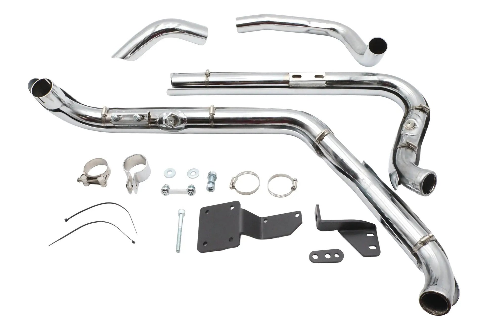 V-Twin Factory Sample Wyatt Gatling Dresser True Dual Exhaust Set for Harley Davidson FLT (2010-2016) by V-Twin