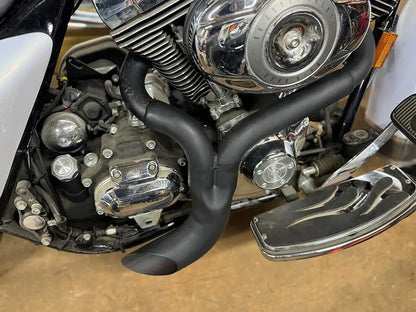 V-Twin Factory Sample Wyatt Gatling Ground Pounder Exhaust System for Harley Davidson FLT by V-Twin