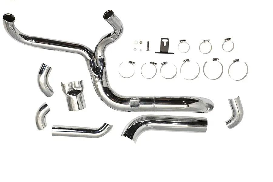 V-Twin Factory Sample Speedster 1-3/4 inch 2 into 1 Exhaust Header for Harley Davidson FLT by V-Twin
