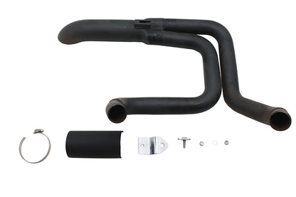 V-Twin 29-2137 Factory Sample Wyatt Gatling Lake Style Black Exhaust System for Harley-Davidson XL