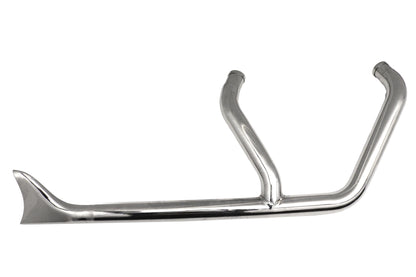 V-Twin Factory Sample 1-3/4-Inch 2-Into-1 Exhaust Header Set Chrome for Harley-Davidson FXST