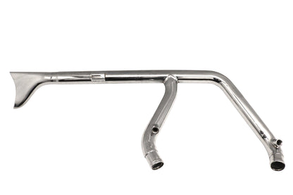V-Twin Factory Sample 1-3/4-Inch 2-Into-1 Exhaust Header Set Chrome for Harley-Davidson FXST