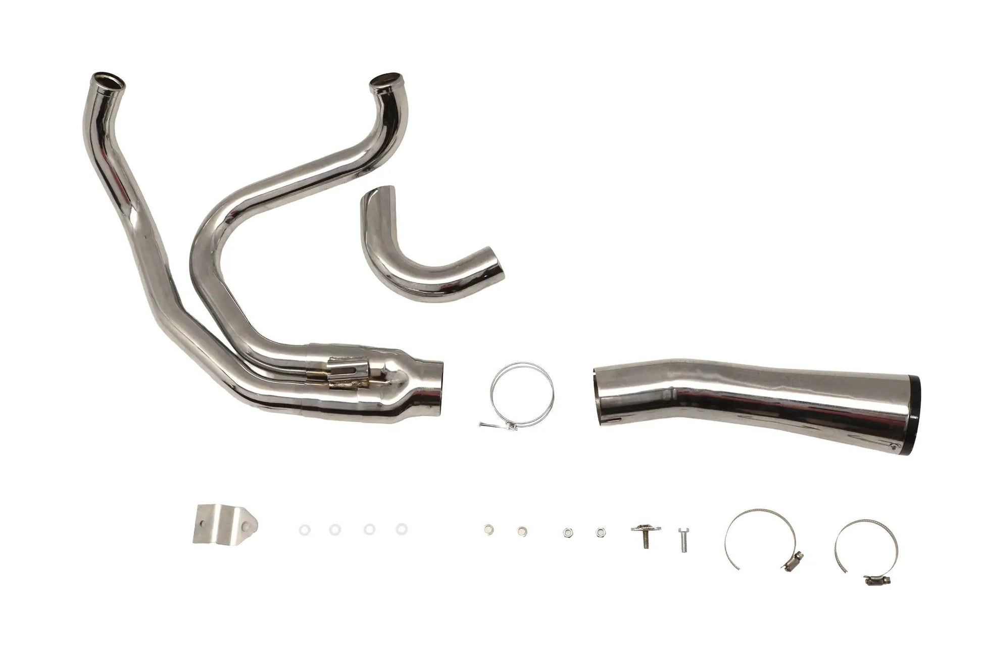 Wyatt Gatling Road Rage Exhaust Header System Chrome for Harley Davidson XL (Part #3165) by Wyatt Gatling