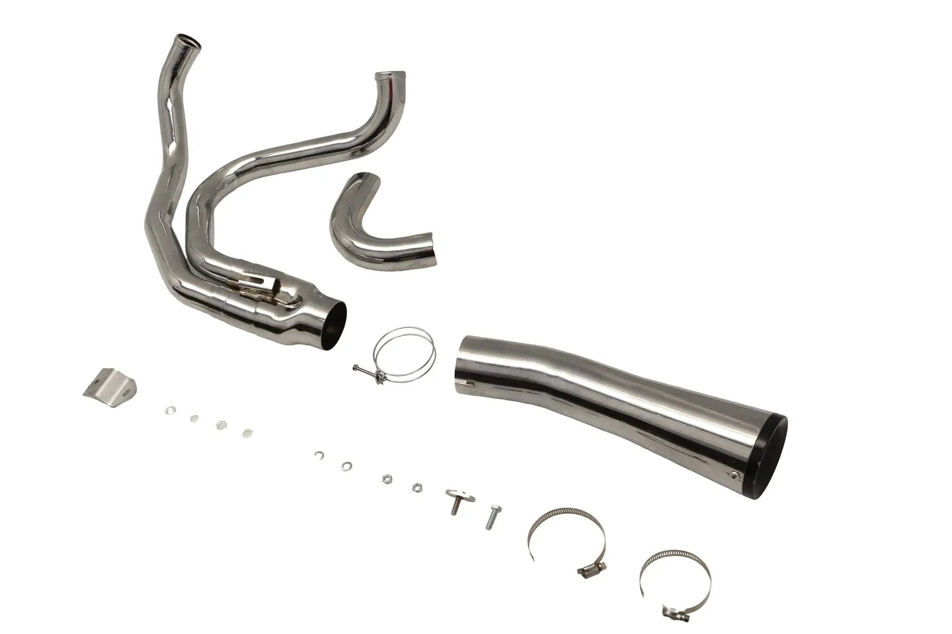 Wyatt Gatling Road Rage Exhaust Header System Chrome for Harley Davidson XL (Part #3165) by Wyatt Gatling