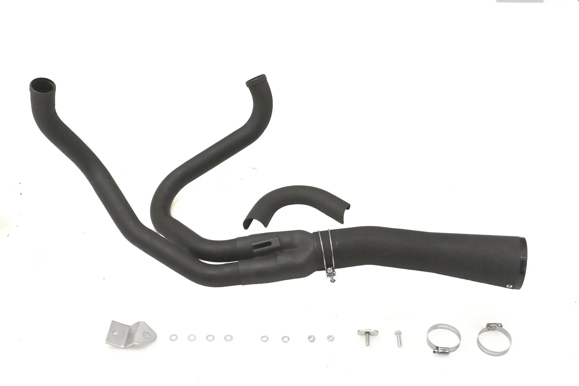 Wyatt Gatling Road Rage Exhaust Header System for Harley Davidson XL - Black, Part 3166 by Wyatt Gatling