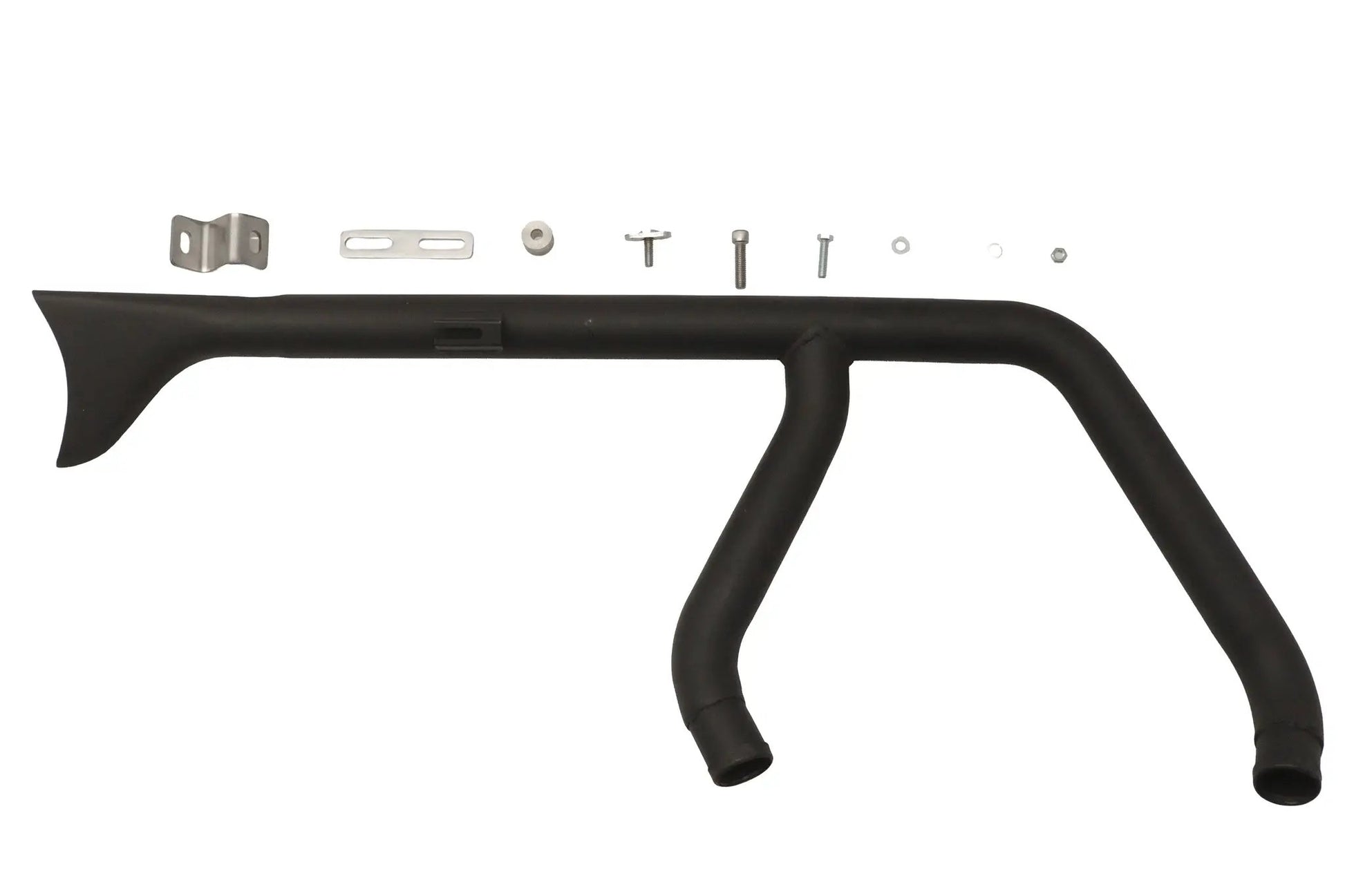 V-Twin 8147 1-3/4 Inch Black 2 into 1 Exhaust Header Set for Harley Davidson FXST by V-Twin